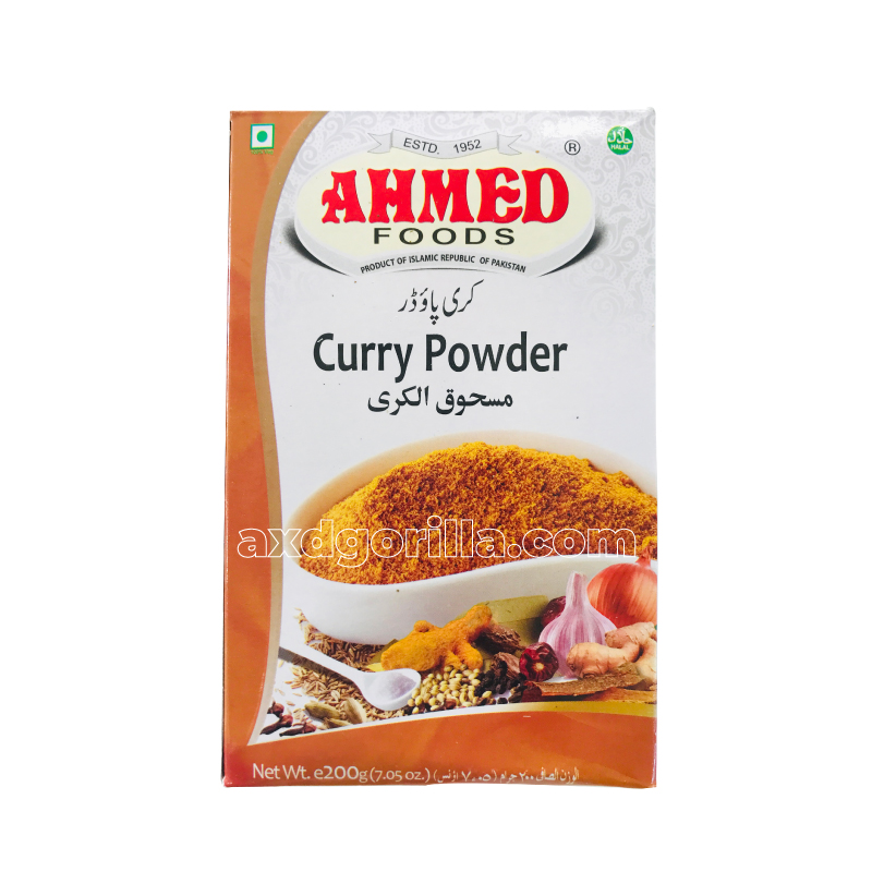 Curry Powder Ahmed 200g AXD Gorilla Food Heaven Curry Powder Ahmed 200g