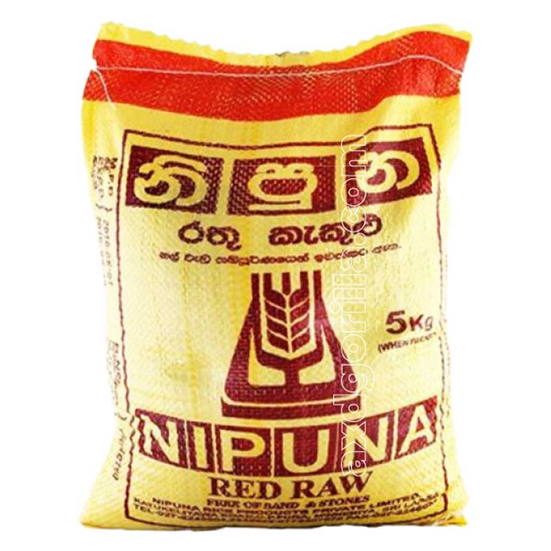 Red Raw Rice Nipuna 5kg