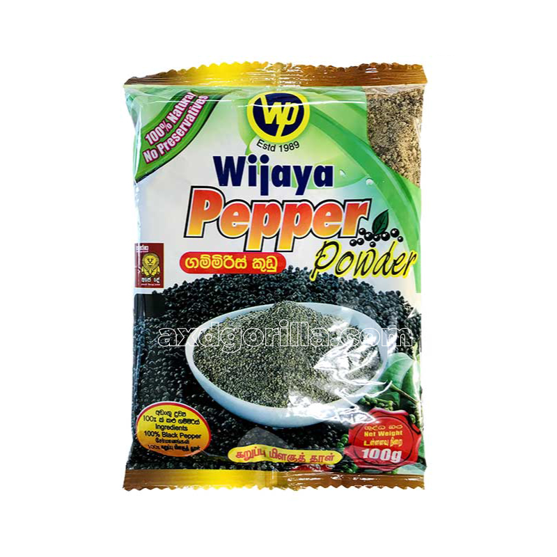 WP Black Pepper Powder 100g AXD Gorilla Food Heaven WP Black Pepper Powder 100g