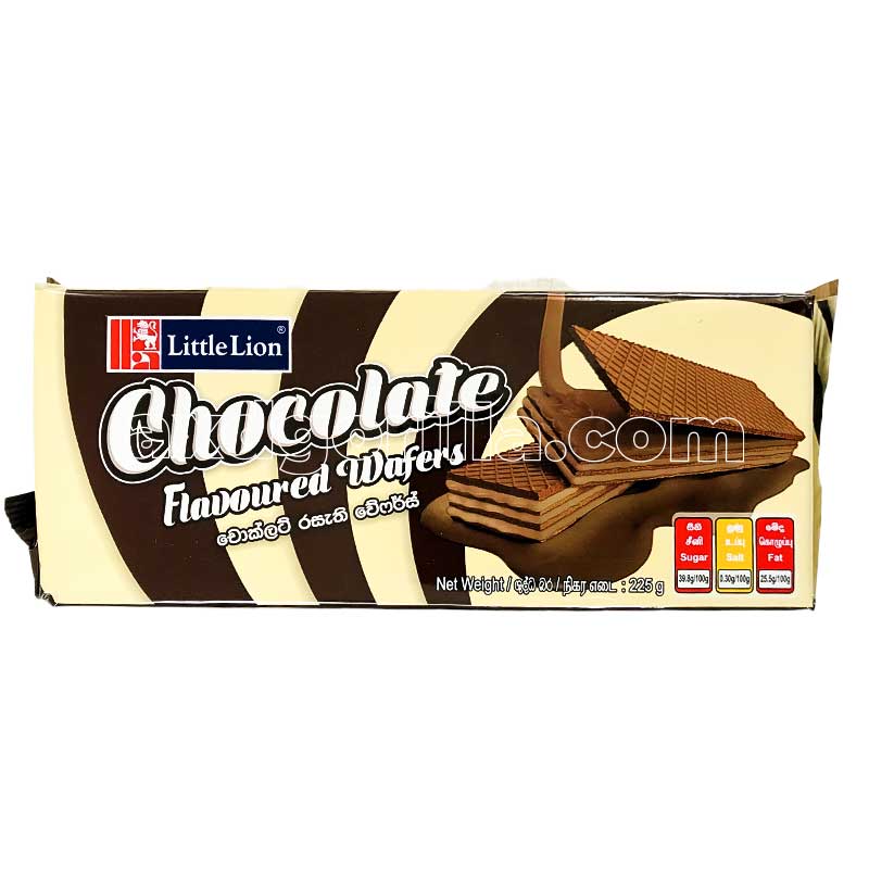 Wafers Chocolate Flavoured 225g
