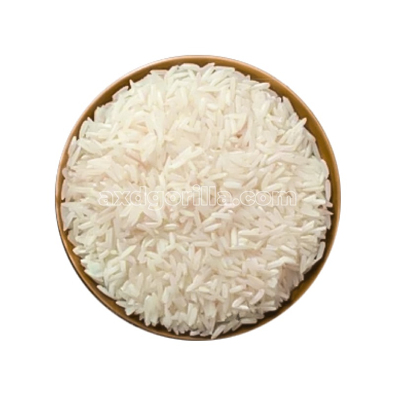 White Raw Rice 1kg AXD Gorilla Food Heaven White Raw Rice 1kg