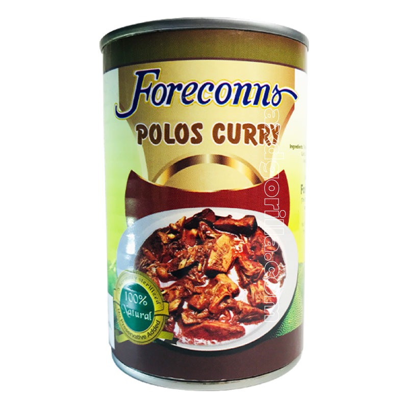 Foreconns Polos Curry 400g AXD Gorilla Food Heaven Foreconns Polos Curry 400g