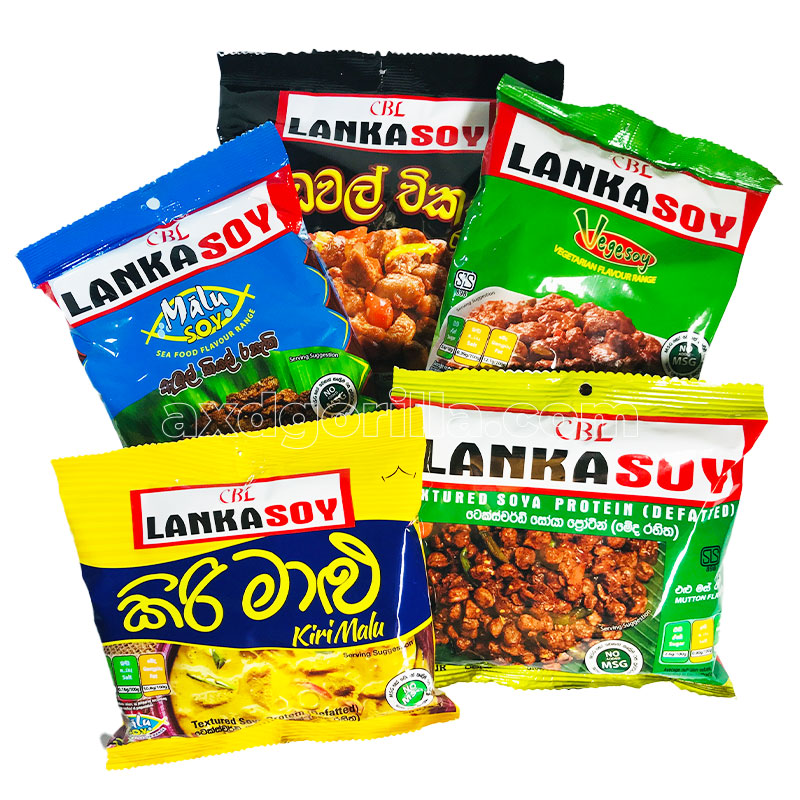 Soya Meat Lanka 50g 110g AXD Gorilla Food Heaven Soya Meat Lanka 50g - 110g